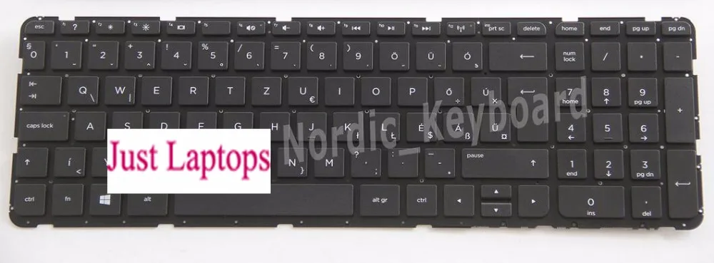 Новая клавиатура для ноутбука HP Pavilion 17-e000 17-e100 серии