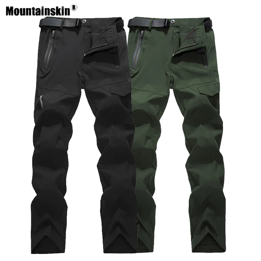 Брюки Mountainskin мужские быстросохнущие спортивные водонепроницаемые штаны для