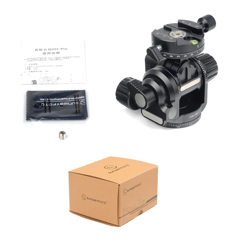 SUNWAYFOTO GH PRO зацепленный зажим для штатива Gitozo Manfrotto Benno PRO|Штативные головки| |