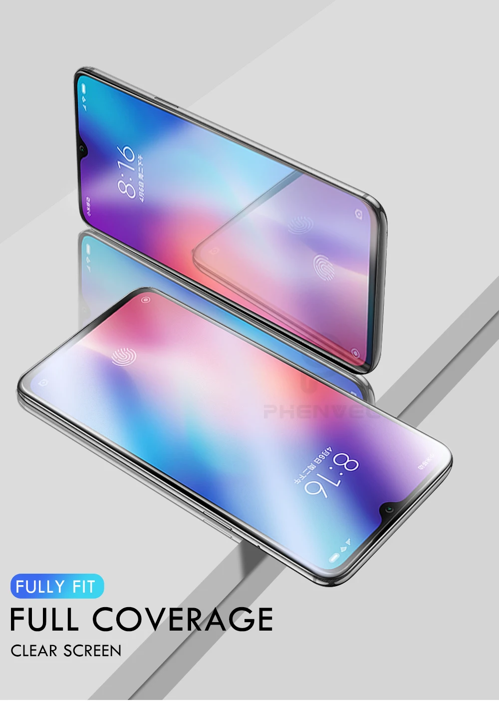 0,1 мм гелевая Защитная пленка для Xiaomi Mi 9 9 SE Глянцевая 3D A3 Защита экрана для Xiaomi Mi 9 6 8 Lite задняя Гидрогелевая пленка