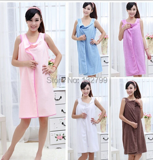 Женское Полотенце Для Ванной Душа Из Микрофибры волшебные купальные халаты