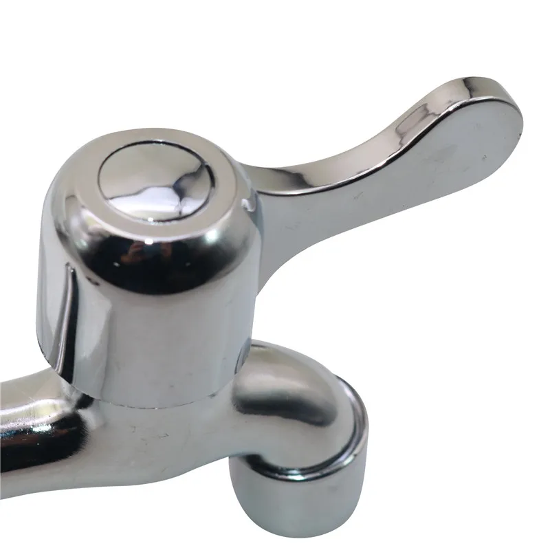 

1 Pcs Basin faucet Stainless steel faucet Wall-mounted washing machine faucet Kitchen bathroom toilet common area tap Bibcock