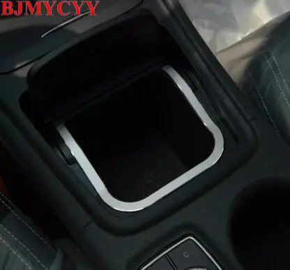 

BJMYCYY For Mercedes Benz Class A CLA GLA GLA180 GLA200 GLA260 CLA200 CLA220 GLA260 Car Center Console Storage Box Frame Trim