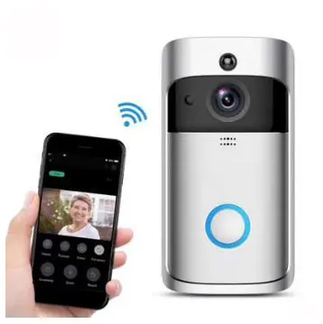 Видео дверной звонок Домофон 720 P WiFi глазок зритель и видео ip камера Звонок экран