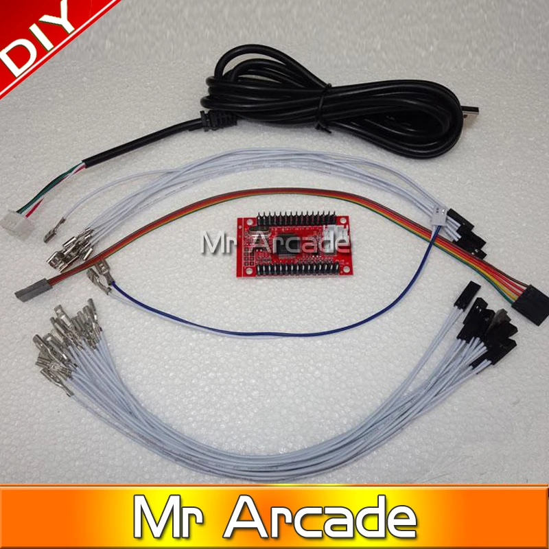 Новый USB адаптер кодового датчика аркадный контроллер поддержка + 5 В