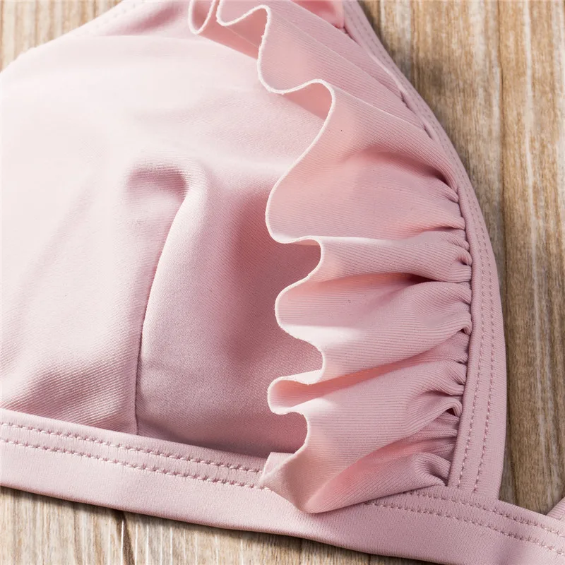 ITFABS купальники женские бандажные однотонные с пуш ап бюстгальтером|beachwear