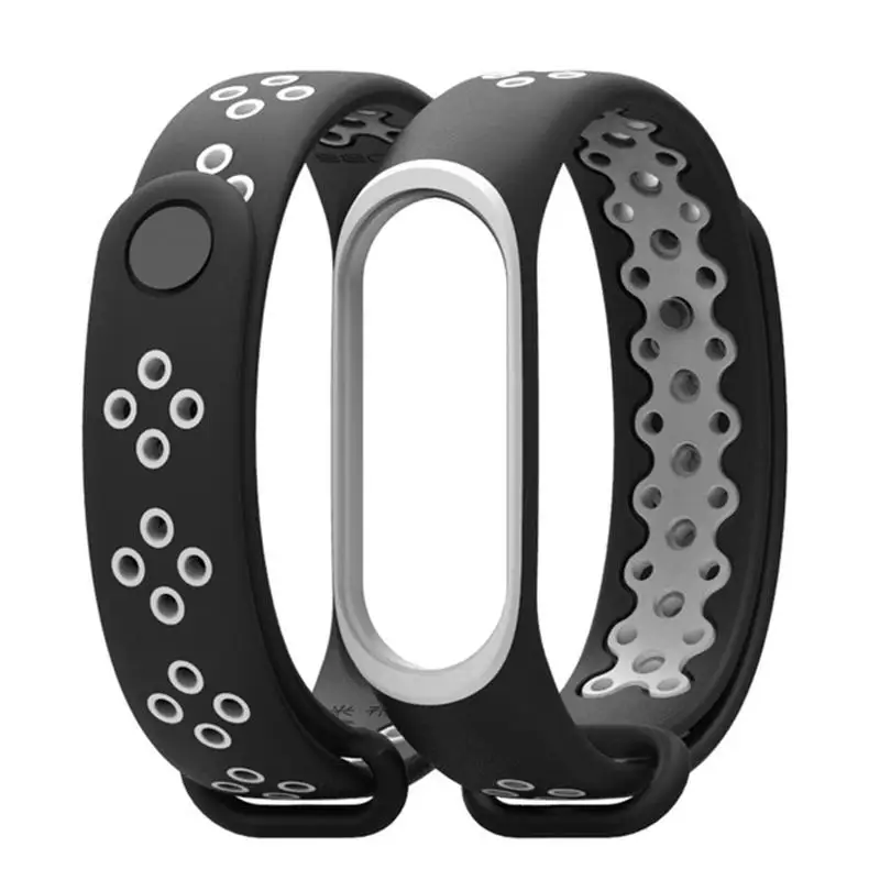 EastVita Браслет спортивный ремешок часы силиконовый для xiaomi mi band 3 аксессуары