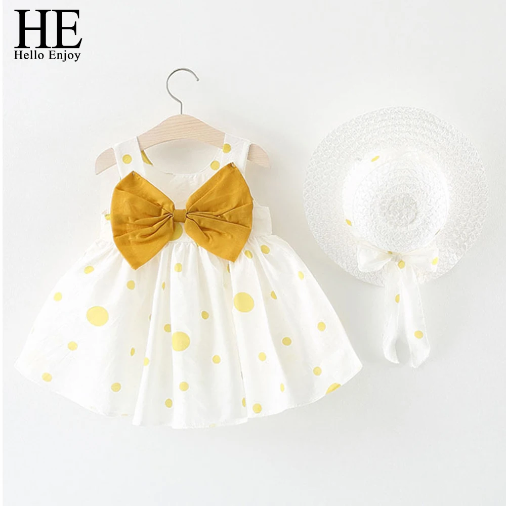 HE Hello Enjoy Baby Girls Events Party Tutu Tulle Christening Gowns Gorgeous Princess Dresses For Girl Toddler KidEvening Dress