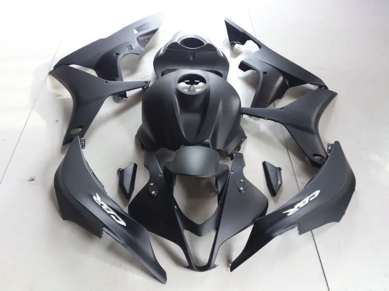 Набор обтекателей мотоцикла для HONDA CBR600RR F5 07 08 CBR 600RR 600 RR 2007 2008 ABS Топ матовый черный