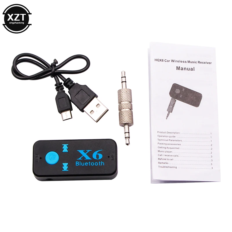 Беспроводной Bluetooth 4 0 адаптер 3 в 1 USB приемник 5 мм аудио разъем TF кардридер