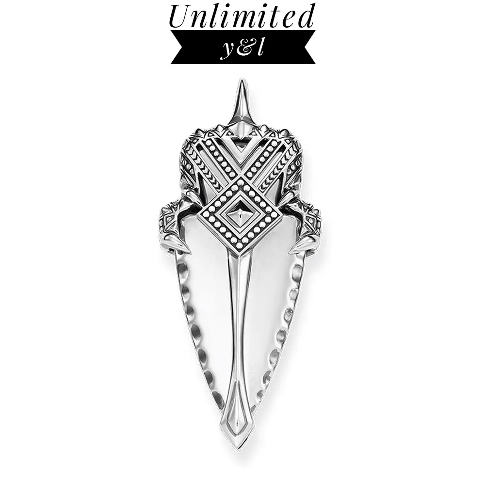 Ожерелье с подвеской из серебра 925 пробы в африканском стиле|Подвески| |