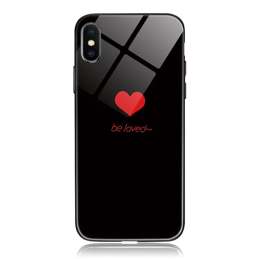 Чехол Funelego Lanyard для телефона iPhone XR XS MAX X 8 Plus 7 + задняя крышка из закаленного стекла