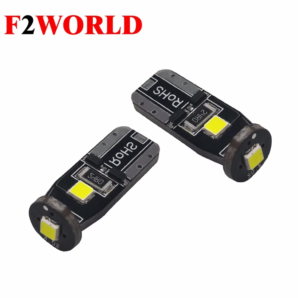 10 шт. T10 3030 3SMD 12V Светодиодные Автомобильные лампы освещения PCB база парк W5W сигнал