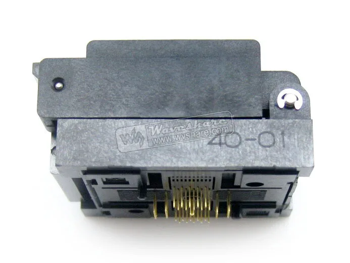 QFN 40BT 0.5 01 Enplas IC Test & burning in Socket для QFN40 MLP40 MLF40 package|package plastic|package massagepackage speaker |