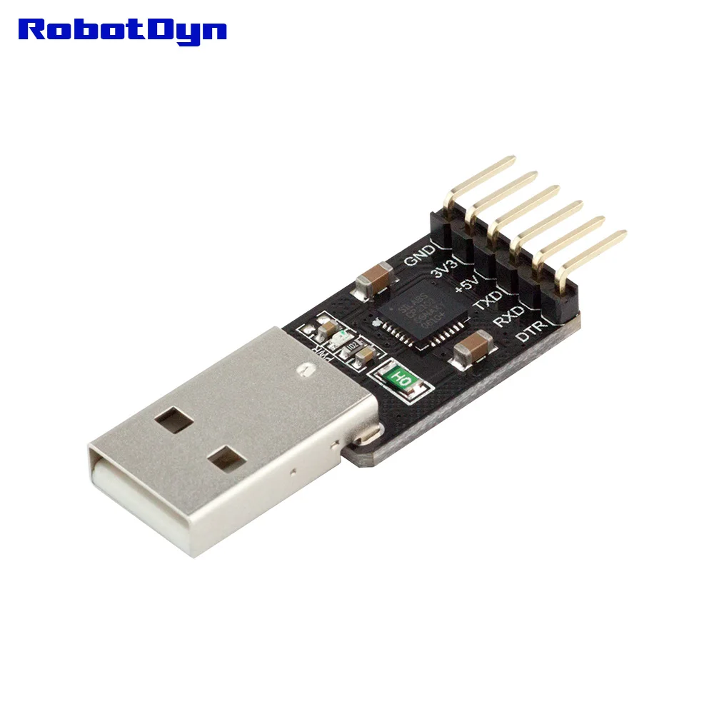 USB-TTL UART серийный адаптер CP2102, 5 V/3,3 V, USB-A