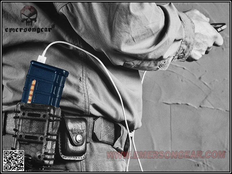 Emersongear Pmac Magzine стиль Powerbank чехол Интеллектуальный портативный(без батареи) Тактический Спорт на открытом воздухе Охота вечерние принадлежности