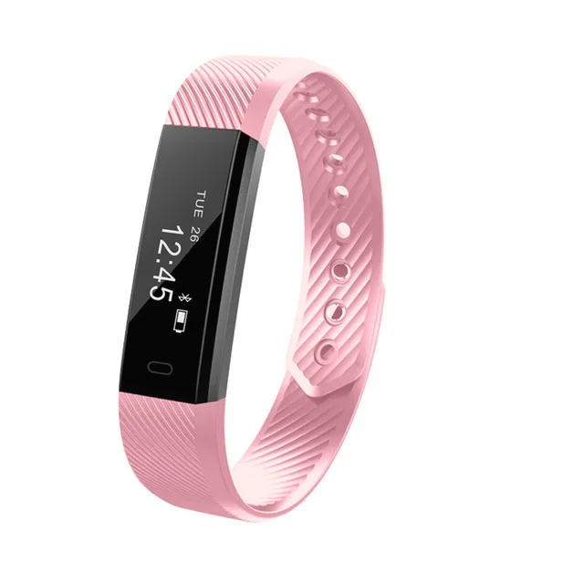 Smartband ID115 умный Браслет фитнес трекер шаг счетчик монитор активности группа