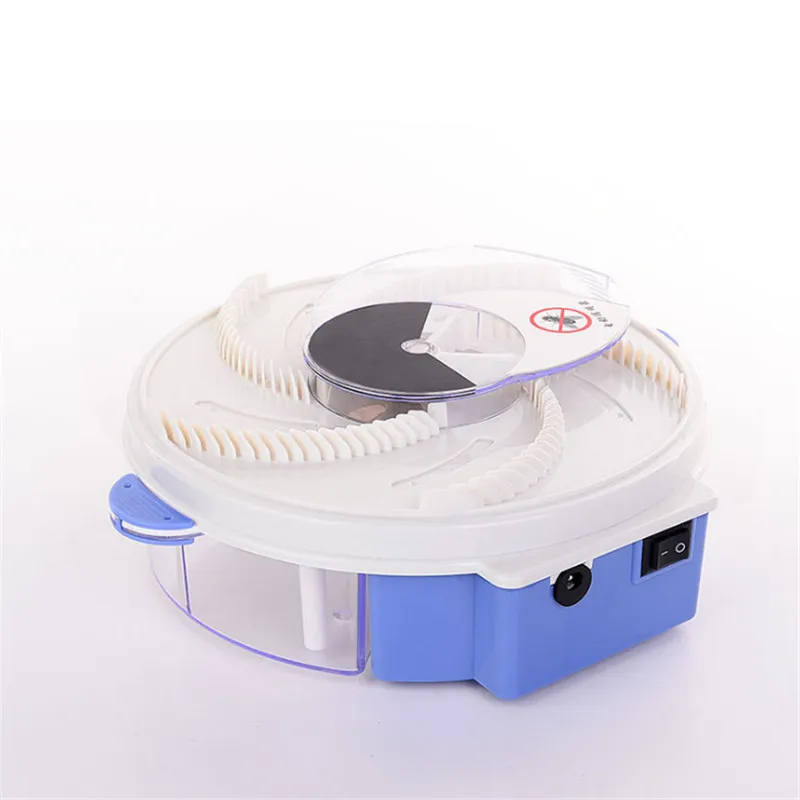 

Ловушка для мух HOMETREE, полностью автоматическая, Отпугиватель насекомых, без радиации, вращающаяся пластина, домашняя мухоловка H128