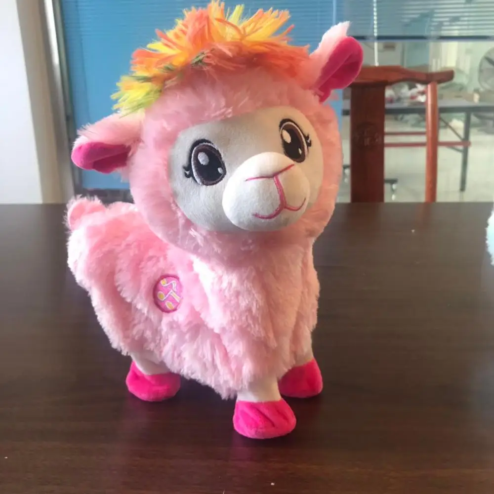 Дропшиппинг Альпака плюшевая игрушка попа разрыв встряхивания ламы alpacasso для детей домашних животных