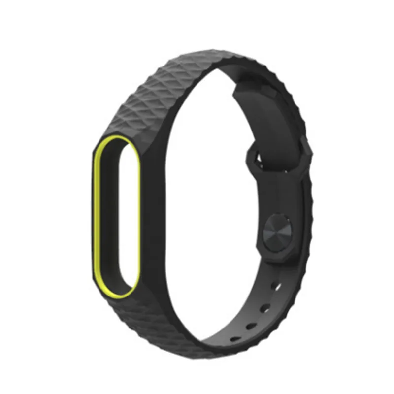 Новинка, ремешок Mjobs mi band 2, двойной цвет, силиконовые браслеты, сменный ремешок для xiaomi bracciale, xiaomi mi band 2