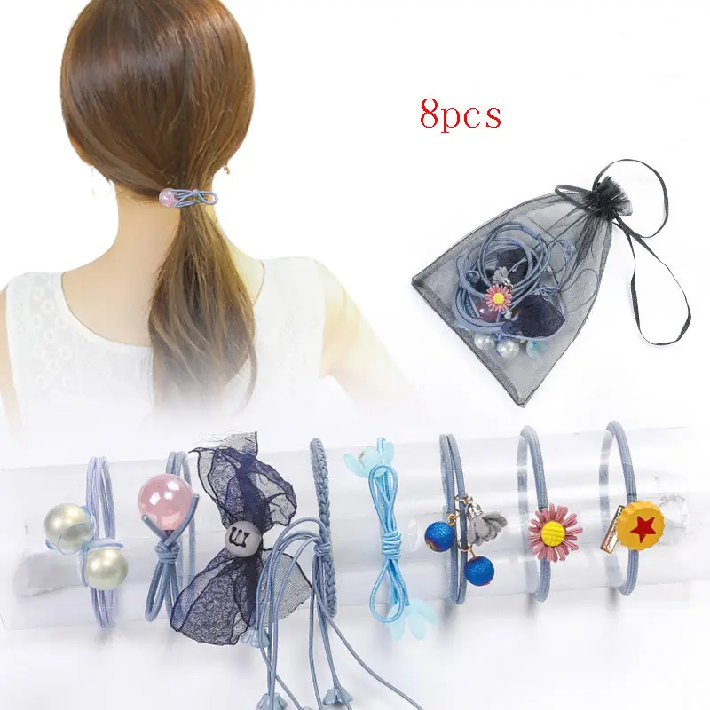 Фото Глава веревка стример девушка волос веревки корейские аксессуары для мило
