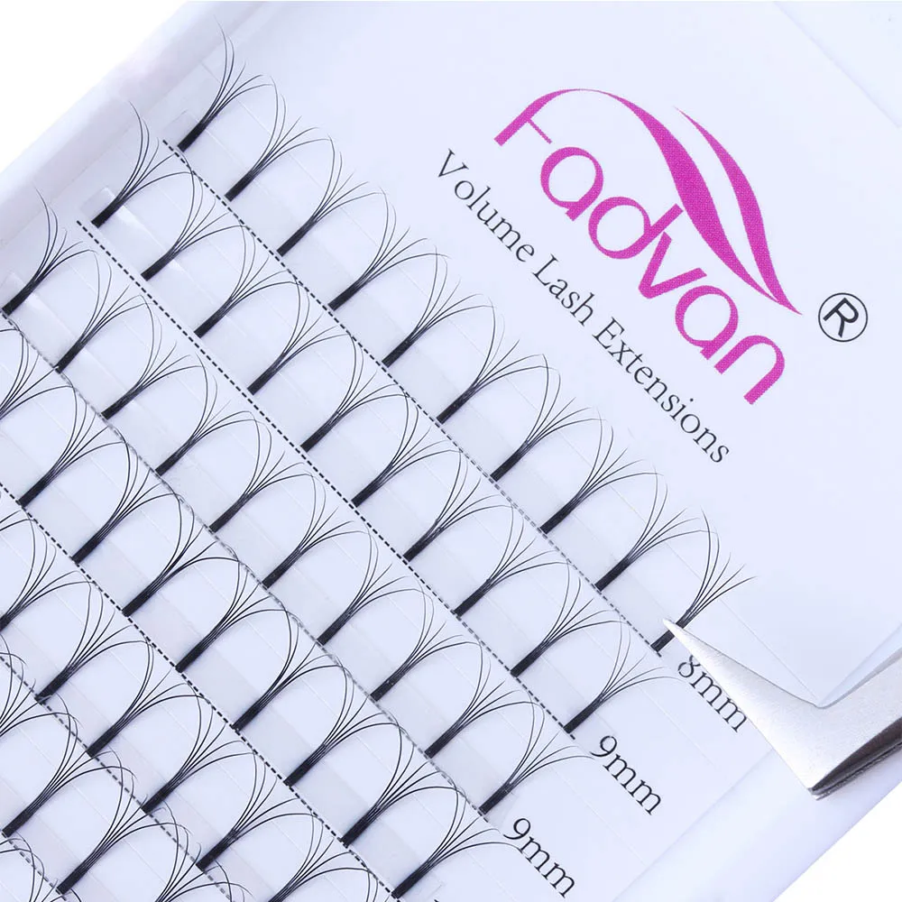Ресницы для наращивания ресниц Fadvan предварительно сделанные ресницы 5D/3D