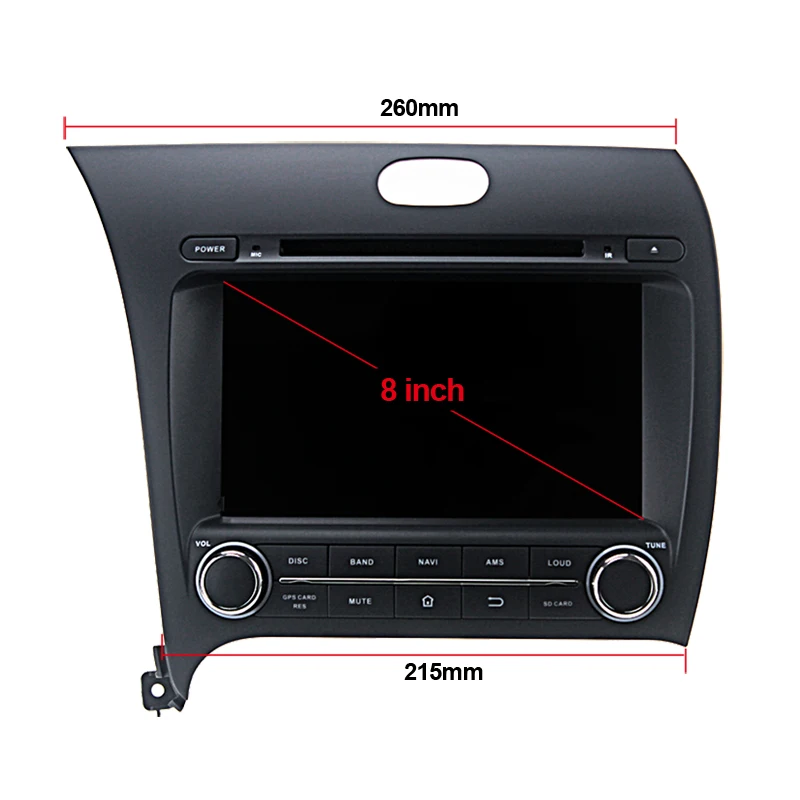 1024*600 4G Оперативная память Android 8 0 автомобильный DVD gps для кіа CERATO K3 Форте 2013 2014 2015 2016