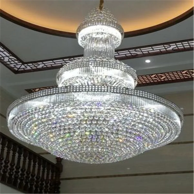 Люстры освещение хрустальные светодиодные лампы K9 с регулируемой яркостью и