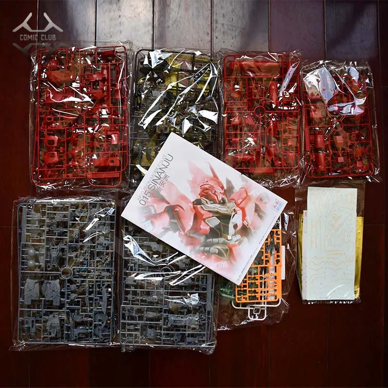 COMIC CLUB в наличии MG 1/100 GAOGAO SINANJU Gundam модель комплект фигурка героя Ассамблеи Игрушка