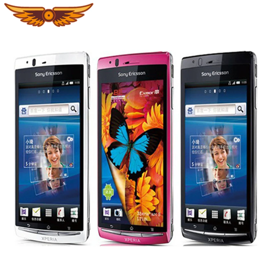 Оригинальный мобильный сотовый телефон Sony Ericsson Xperia Arc S LT18i 3G Android