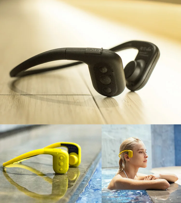 Tayogo IPX8 костная проводимость водонепроницаемый MP3 плеер наушники под водой с радио FM bluetooth шагомер для плавания Спорт