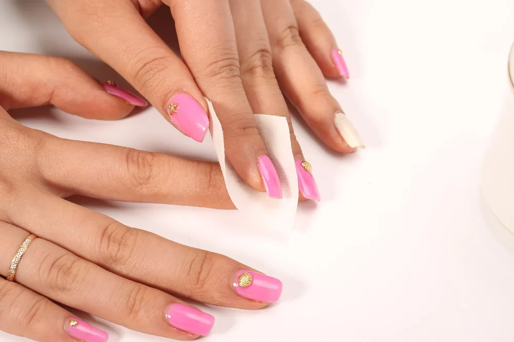 Салфетки для удаления ногтей Modelones 1000 шт./лот хлопковые салфетки инструменты