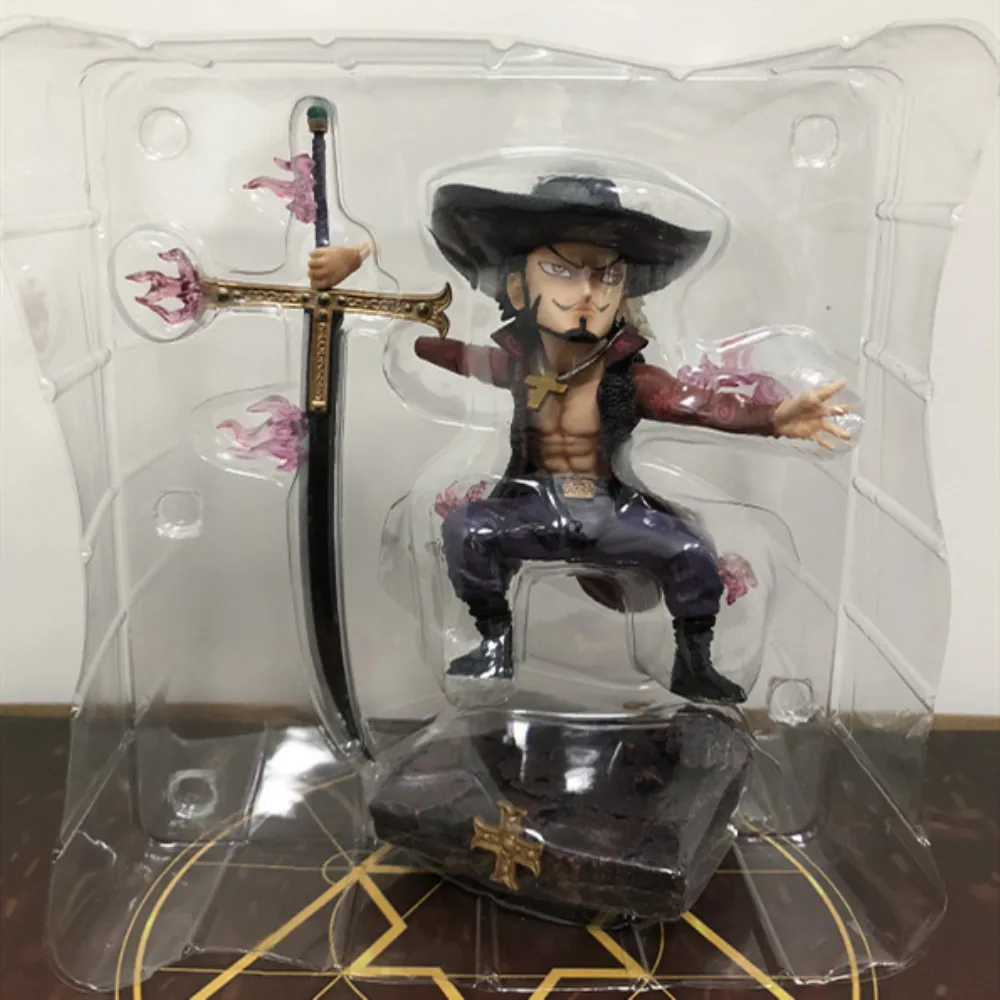 Цельная фигурка Dracule Mihawk GK ПВХ Brinquedos Juguetes Кукла Зоро Джокер Подарок Коллекционные