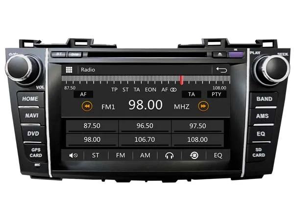 Для Mazda 5 dvd плеер автомобиля стерео аудио головное устройство емкостный