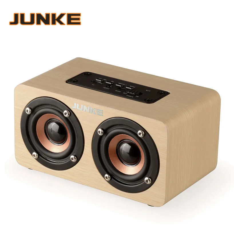 Оригинальная деревянная bluetooth колонка в стиле ретро HIFI двойной громкий динамик s