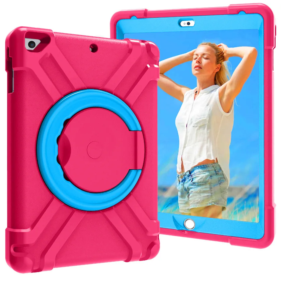 Чехол для ipad 9,7 funda 360 Вращающийся на противоударный прочный защитный чехол для ipad Air 1 2/ipad pro 9,7