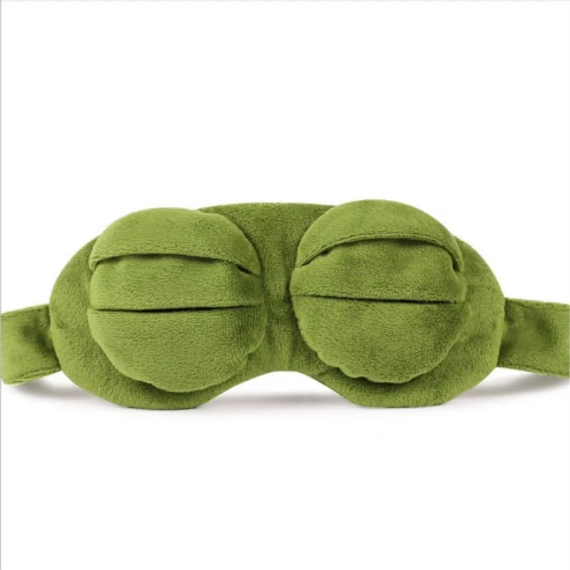 3d маска для сна Sad Frog расслабляющая повязка на глаза чехол аниме 100 шт. | Красота и