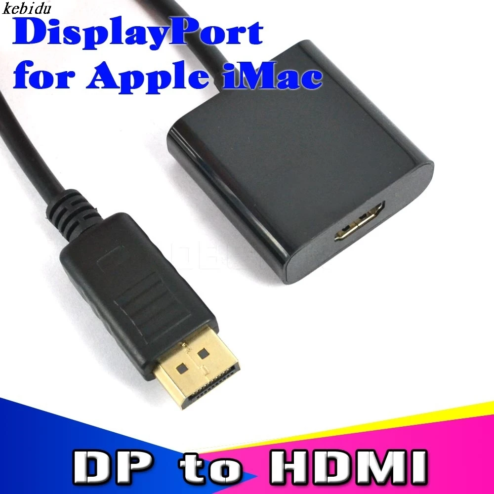 Высокое качество Displayport кабель адаптера DP переходник (папа) совместимому с HDMI