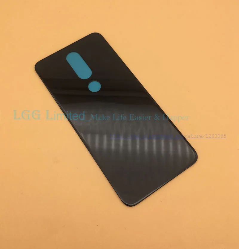 Задняя крышка из стекла для Nokia X5 5 1 Plus задняя 6 X6 8 X7 батареи запасные ремонтные