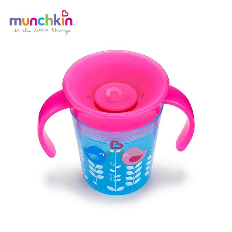 Munchkin Miracle 360 тренировочная чашка для маленьких мальчиков и девочек детская BPA