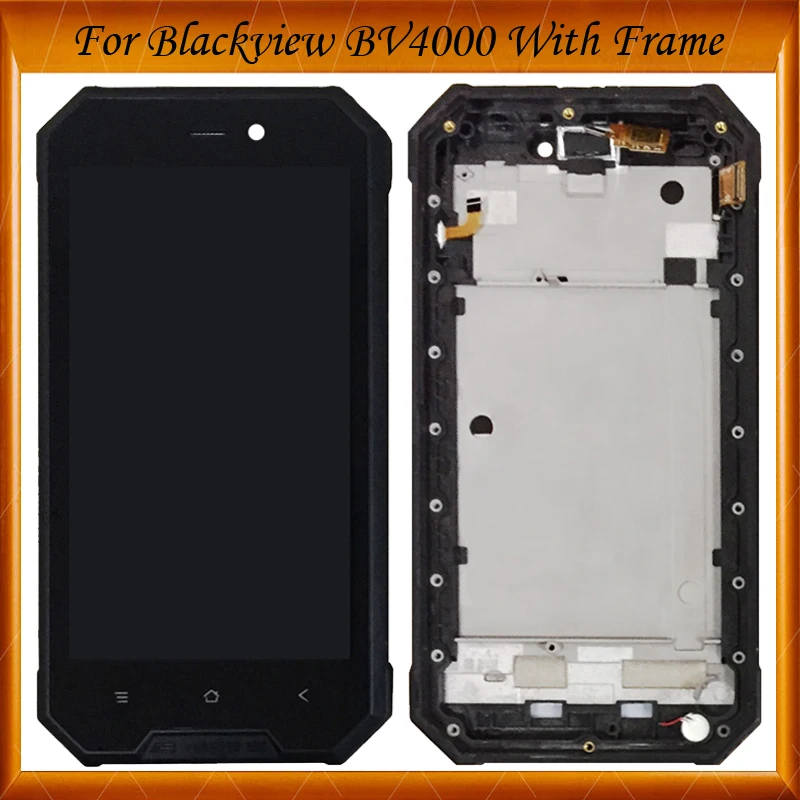 4 7 дюймов для BlackView BV4000 ЖК дисплей и сенсорный экран + рамка в сборе Pro с/без рамки
