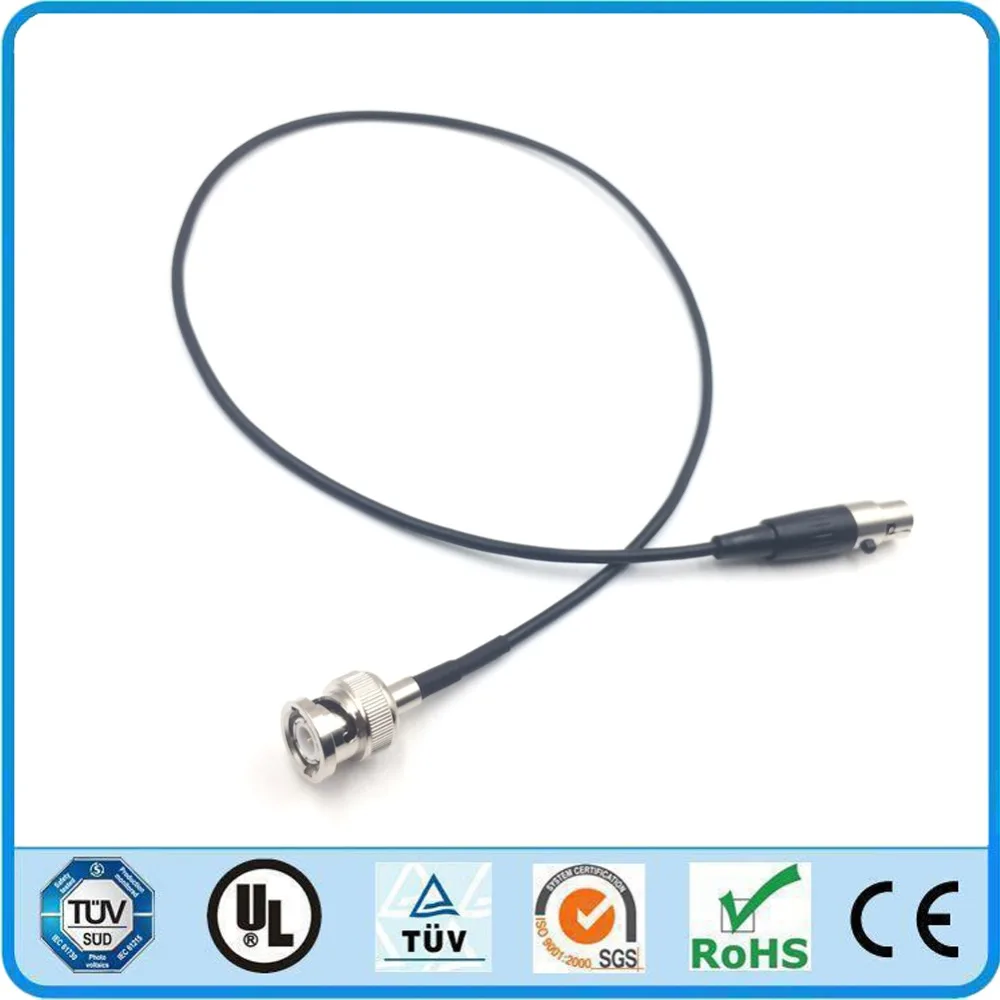 Окружающая запись BNC папа к TA3F (3 контактный разъем XLR) входной кабель Timecode для