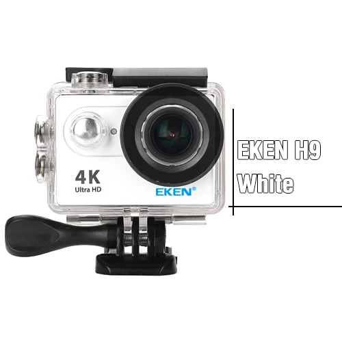 Екеn H9/H9R действие Камера Ultra HD 4 K/25fps Wi-Fi 2," 170D шлем Подводные Камера водонепроницаемый Cam Спорт Камера - Цвет: H9 White