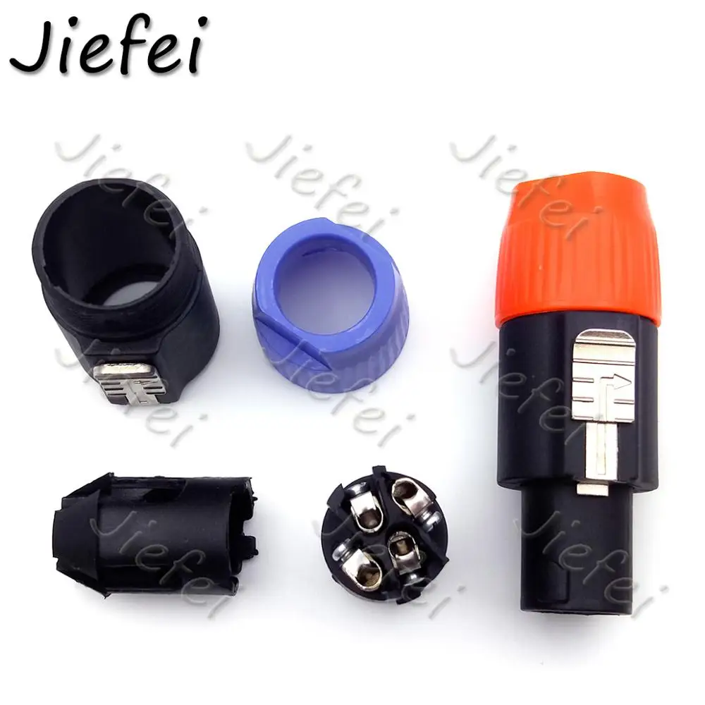 Оптовая продажа 20 шт. 4 контактный штекер громкоговорителя NL4FC полюсный Усилитель