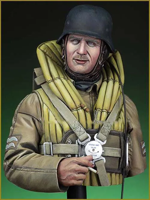 Новый несобранный бомбардировщик люфтваф 1/10 Crewman полимерный комплект офицера 1940