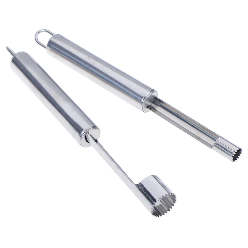 Творческий 1 шт. нержавеющая сталь скручивающийся фруктовый сердечник для