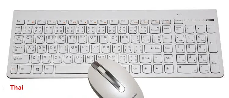 Беспроводная мультимедийная ультра тонкая клавиатура и мышь 2 4G бесшумная набор