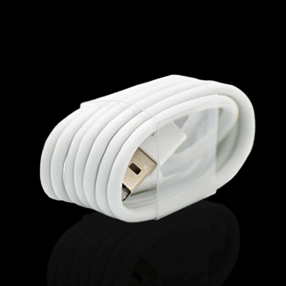 50 шт./лот настенное USB зарядное устройство для iPhone 8 Pin зарядный кабель + адаптер Apple