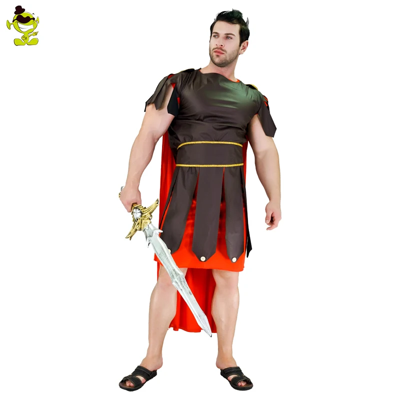 Для взрослых в римском стиле Костюм Гладиатора с картиной римского воина