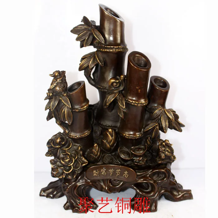 Бронзовая скульптура медные устойчивые ремесла жаба luckybamboo счастливое украшение